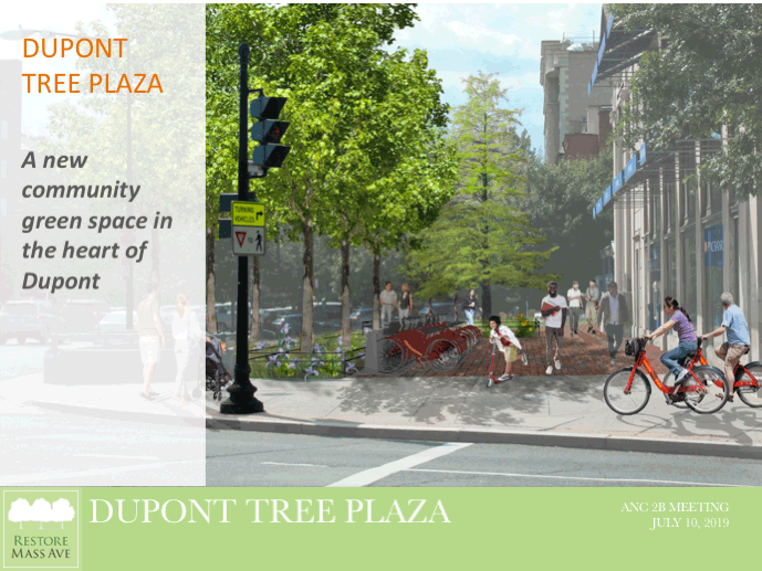 Dupont Tree Plaza - New Community Green space